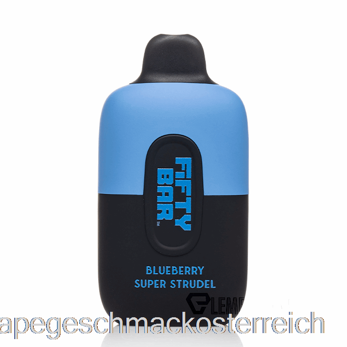 Fifty Bar 6500 Einweg-Blaubeer-Superstrudel-Vape-Geschmack